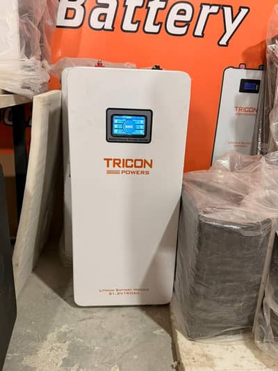Lithium Battery 51.2v 150Ah    6000 Life Cyclee   5 Year Replacement