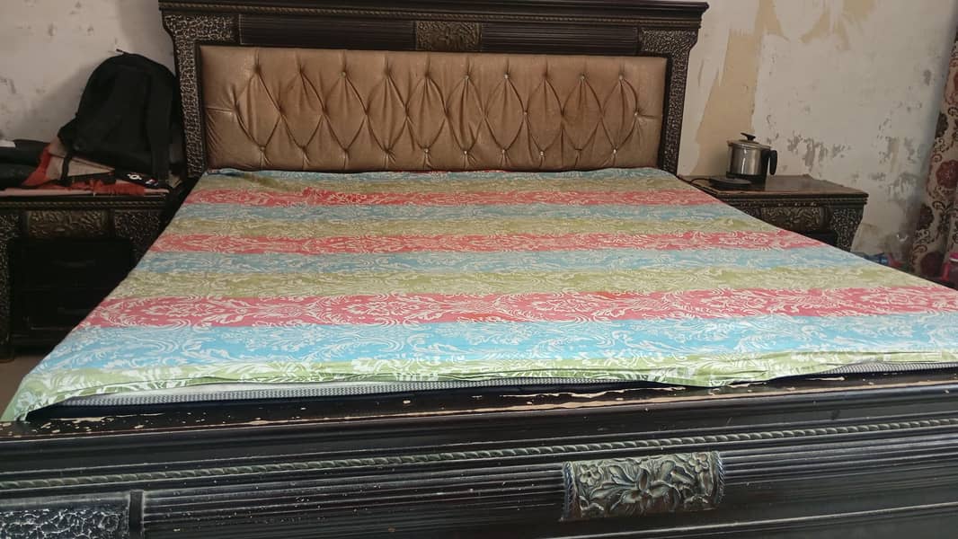 used bed set 1
