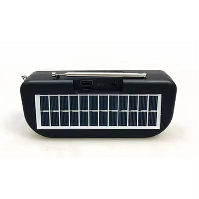 Radio solar rechargeable