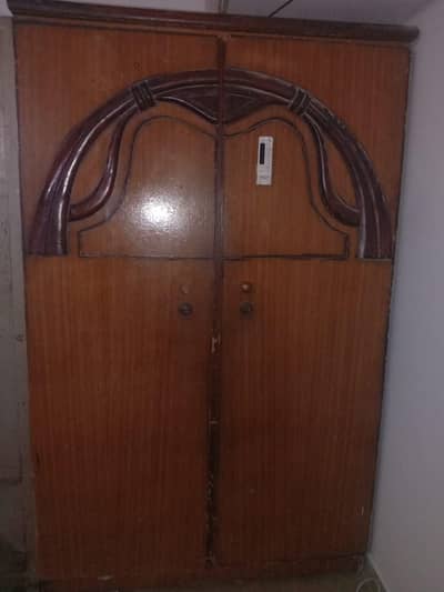 Almari   (wooden Wardrobe) Rs. 8,000/=
