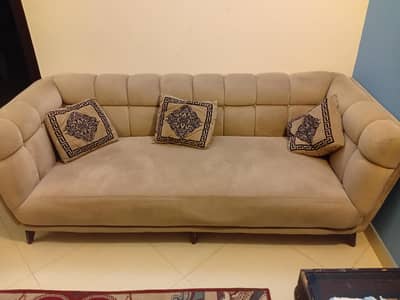 7 seater sofa set used fome and fram conditions is very good