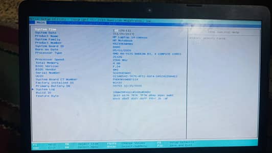 Hp laptop 14-cm0xxx