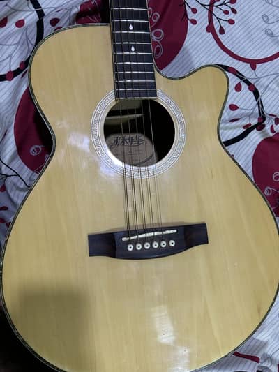 Semi acoustic guitar
