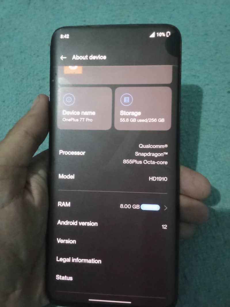 One Plus 7T Pro 0