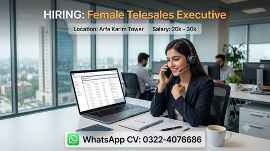 Female Staff Required for Office / Lead Generation