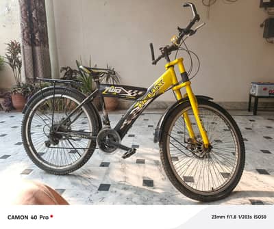 Racing bicycle