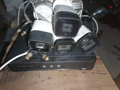 Hikvision CCTV 5 camera setup