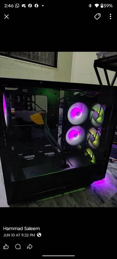 XPG INVADER Gaming Case with 6 Argb Fans