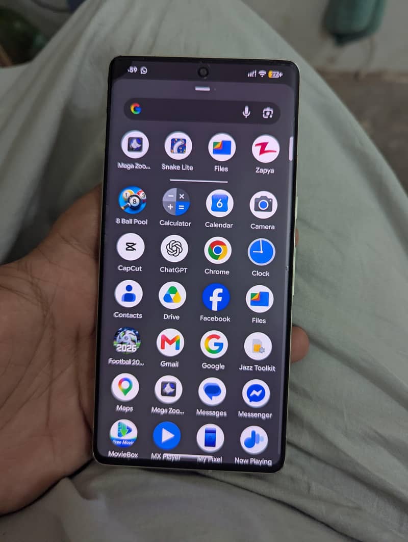 Google pixel 7pro 8