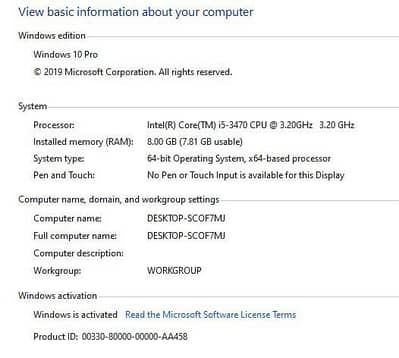 lenovo Core i5 3rd Gen