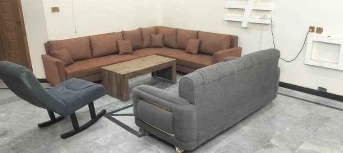 minor use sofa and bed condition new
