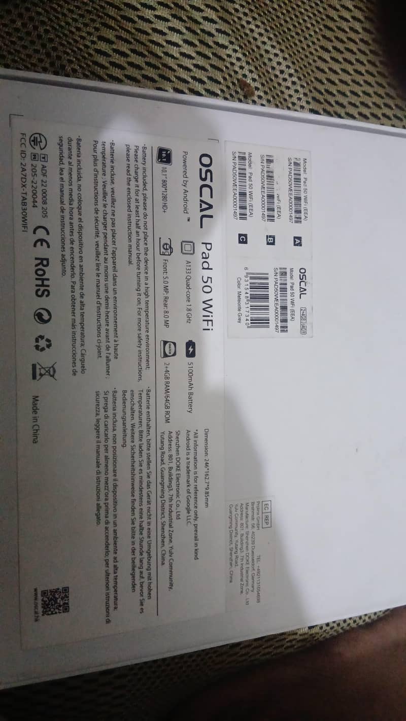 Oscal tablet 1