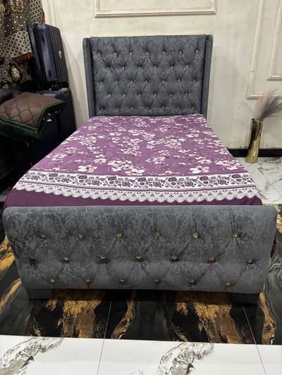 SINGLE BED (without foam / mattress)