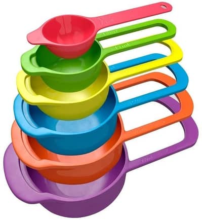 High quality measuring spoons set | 6 pcs | measuring cup and spoon