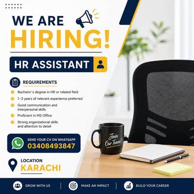 Limited Slots Available!We need office staff.