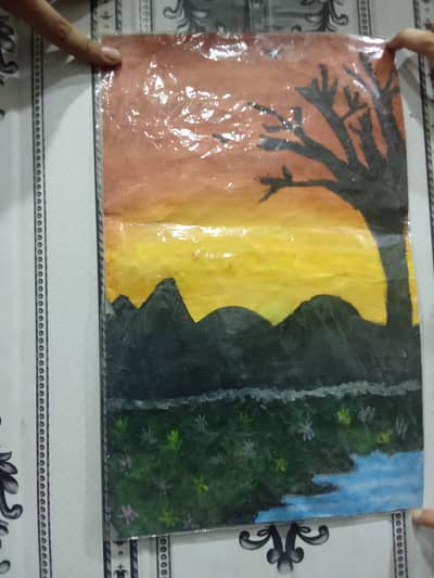 this is a painting beautiful