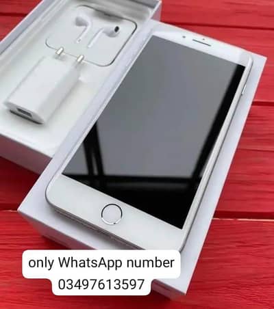 iPhone 7 plus 128GB only WhatsApp number