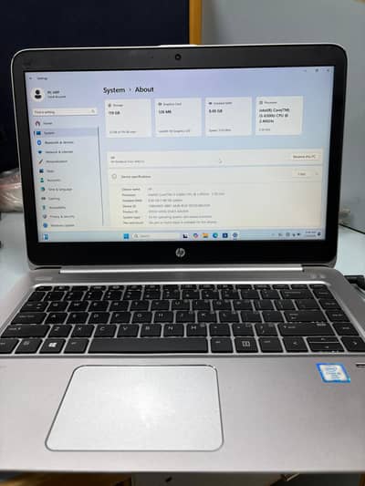 HP EliteBook Folio 1040 G3 | Core i5 6th Gen | 8GB RAM | 128GB SSD
