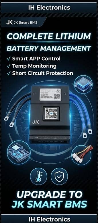 JK Smart Bms Completely Lithium Battery Management  System Smart App