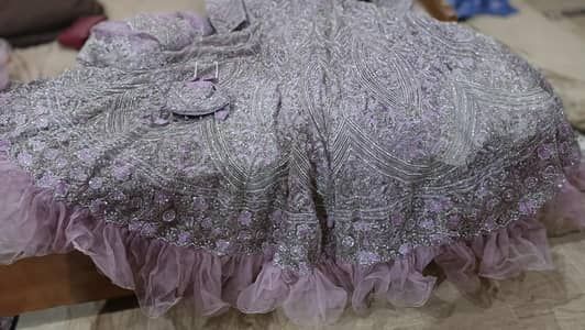 Bridal heavy tail dupatta untouch Maxi
