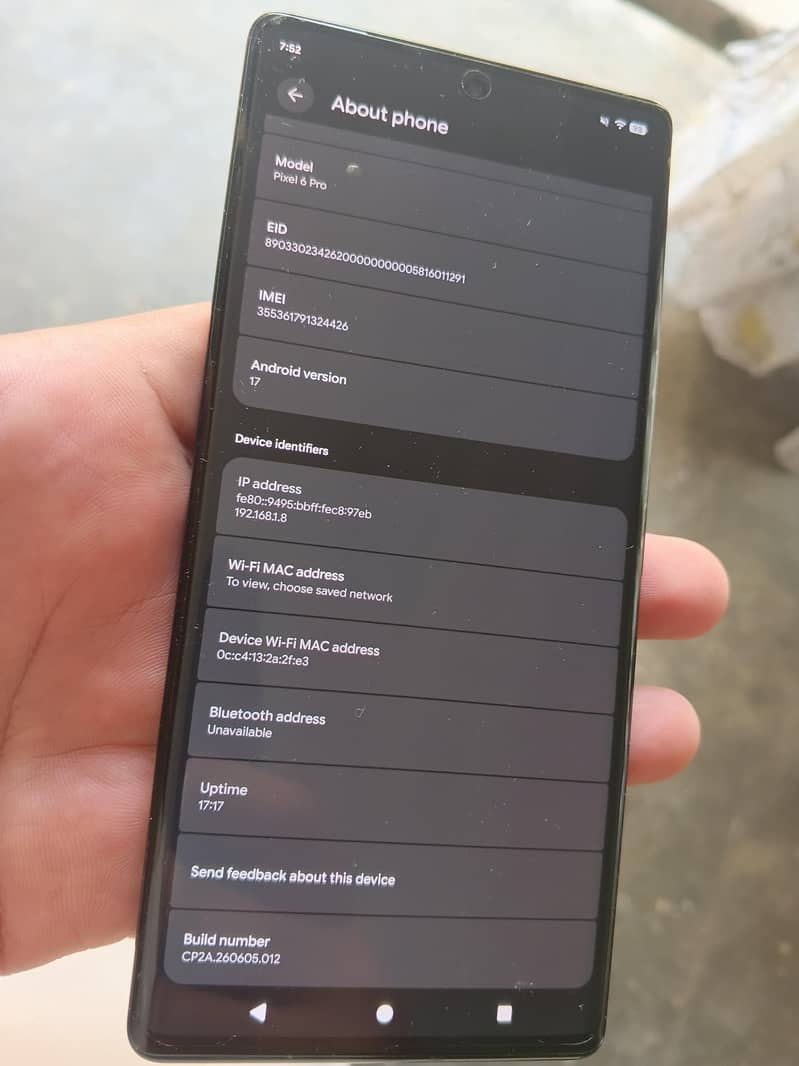 Google Pixel 6 Pro 9