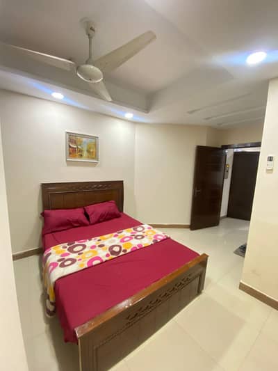 1 bedroom furnished apartment available for rent in bahria town phase 4 civic center