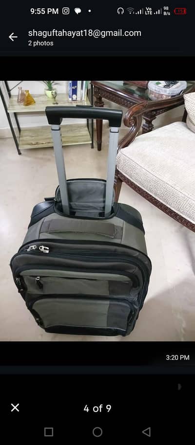 hand carry luggage bag branded  Ricardo brand