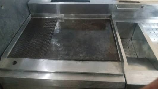 deep fryer and hot plate automatic and manual