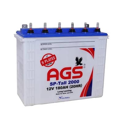 AGS battery Tub 2000 9PLT 180 AH 12V