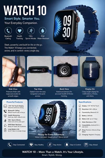 Ultra Smart watch 2 options