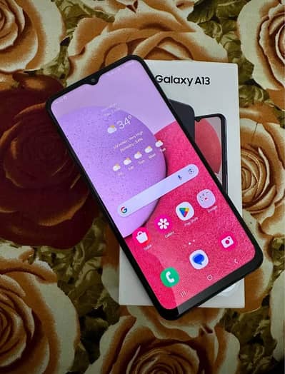 Samsung Mobile A13 with box