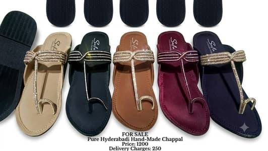 Hyderabadi hand made chappal