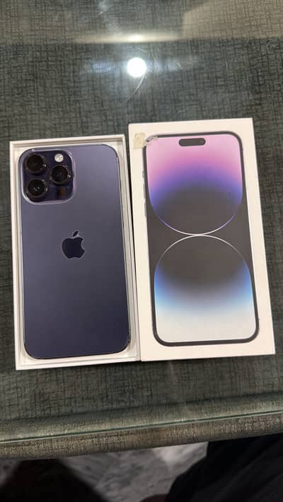 iPhone 14 Pro Max 256gb Dual Physical PTA Approved