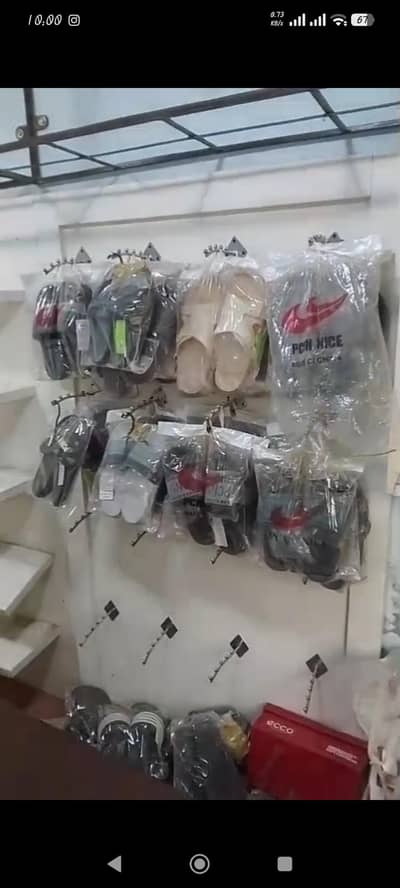 Wooden Display and Iran Racks for sale