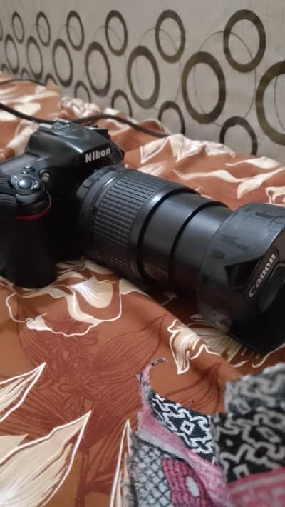 Nikon D7100 Body + Lens + 1 Battery + Local charger