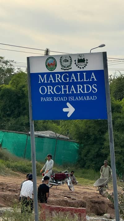 1 Kanal 50x90 Prime Location Plot For Sale In DHA Margalla Orchard Park Road Islamabad