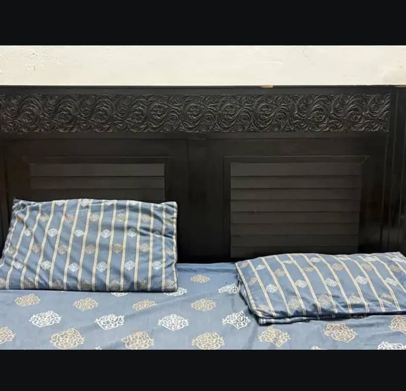 black bed set 2