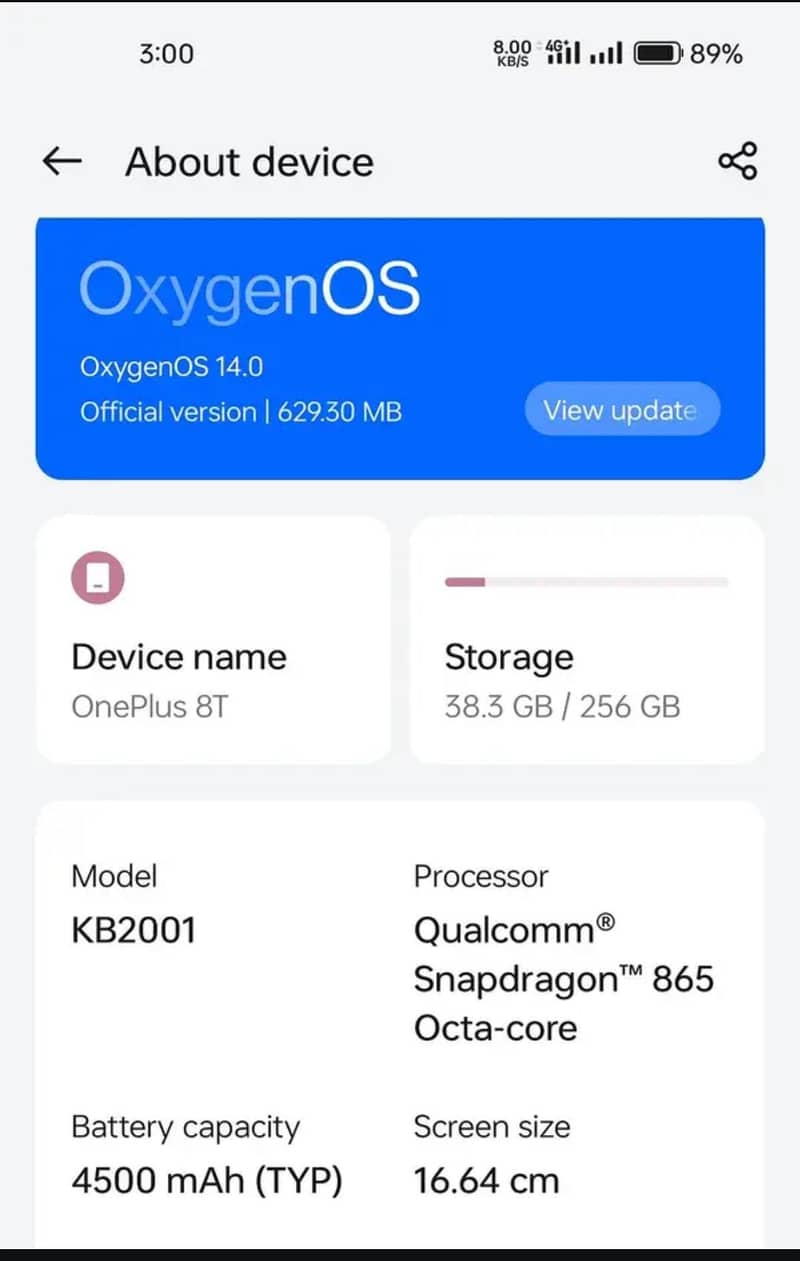One Plus 8T 3
