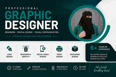 Senior Graphic Designer | 6+ Years | Logo, Branding & Social Media