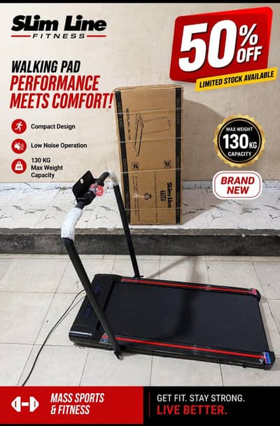Treadmill / walking Pad machine / Exercise jogging machine