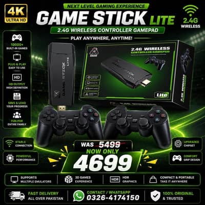 M15 PRO , M8 PRO, M22 PRO, X6, GS5 MINI GAME STICK WITH 2 CONTROLLERS