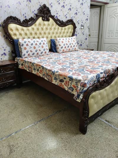 Original Shesham Double Bed brand new