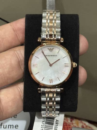 Emporio Armani Women’s Two-Tone Stainless Steel Watch