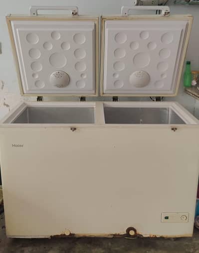 Haier Double Door Deep Freezer – Working Condition