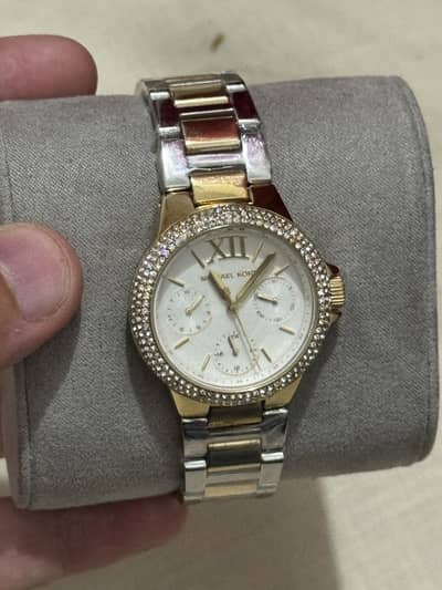 Michael Kors (MK)  Mini Camille Women’s Two-Tone Multifunction Watch