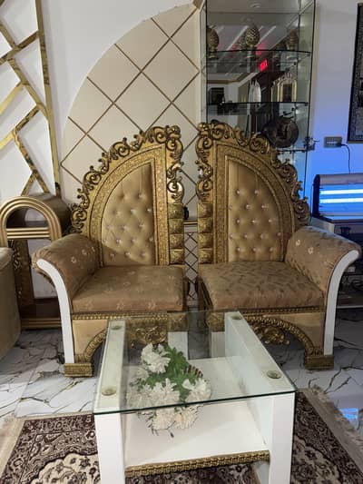 Set of Chinioti chair and Table