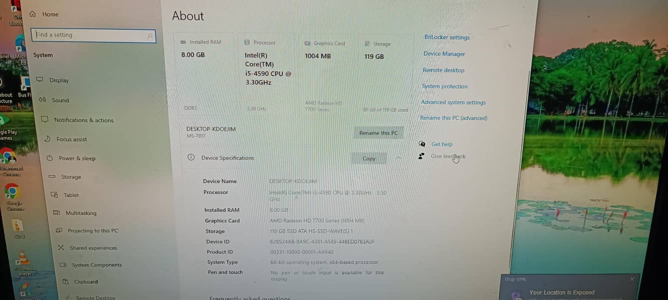 core i5 4th generation complete setup 8