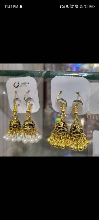 Mini everyday jhumkis