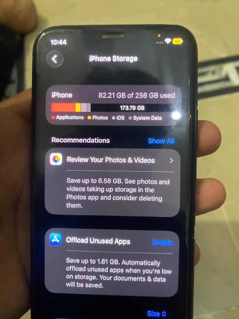 iPhone 11 pro 8