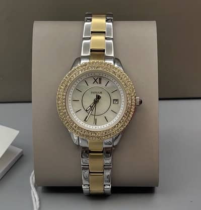 Fossil Stella Women’s Two-Tone Stainless Steel Watch